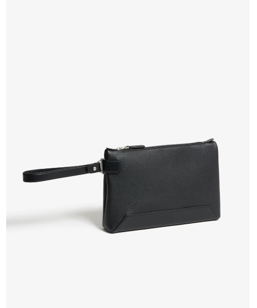 dunhill(ダンヒル)の「1893 ハーネス トップハンドルバッグ / 1893 HARNESS TOP HANDLE BAG, BLACK(クラッチバッグ・メンズ・ブラック・ONE SIZE)」の4枚目の写真