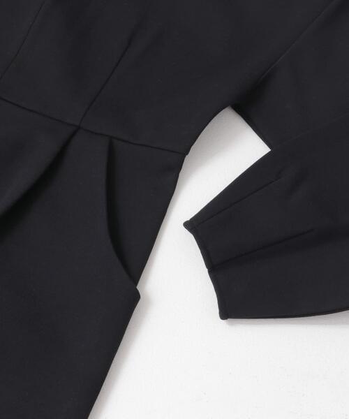 F by ROSSO（エフバイロッソ）の「F by ROSSO　『UR TECH』裏起毛ポンチワンピース（ワンピース・レディース・モカ/ブラック・38/36）」の22枚目の写真