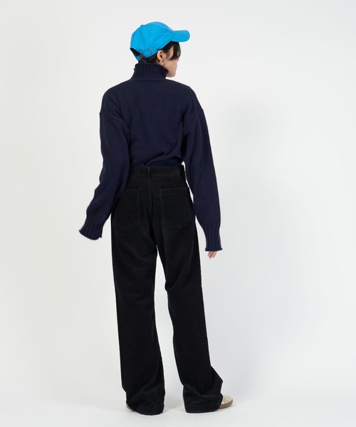 THE SHINZONE(ザ シンゾーン)の「CORDUROY MARINE PANTS(その他パンツ・レディース・ブラック/ブラウン・34/32)」の6枚目の写真