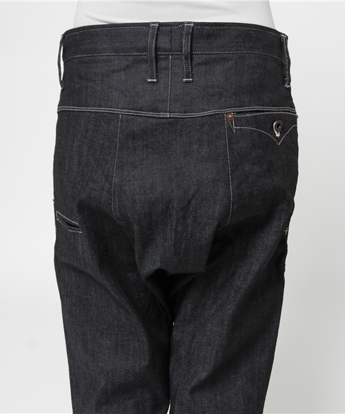 BEAMS BOY（ビームスボーイ）の「A / DENIM サルエルパンツ SPECIAL （デニムパンツ・レディース・インディゴブルー・ONE SIZE）」の9枚目の写真