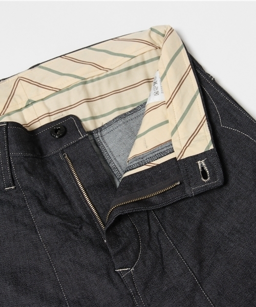 BEAMS BOY（ビームスボーイ）の「A / DENIM サルエルパンツ SPECIAL （デニムパンツ・レディース・インディゴブルー・ONE SIZE）」の12枚目の写真