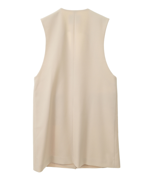 Tiara(ティアラ)の「シングルノーカラージレ(セットアップ対応)(ベスト・レディース・ネイビー/ベージュ・FREE)」の21枚目の写真