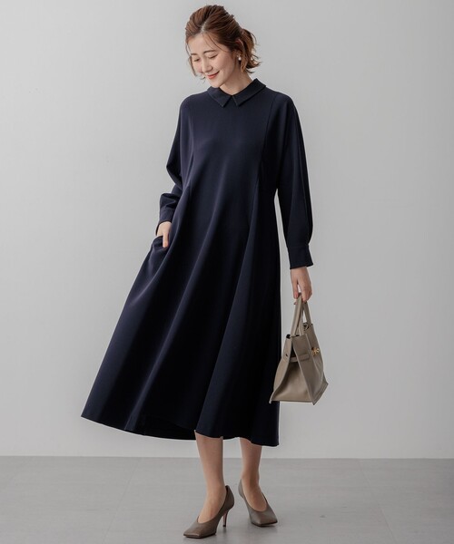 セール】【VERYコラボ】トリアセダブルジョーゼット つけ襟 ボウタイ