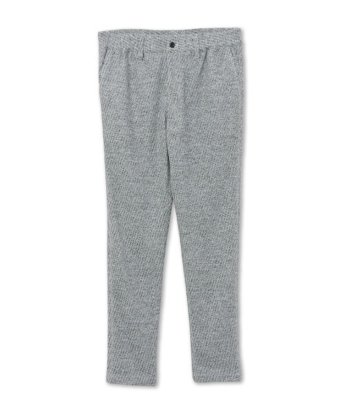 HIGH STREET(ハイストリート)の「HIGH STREET∴メランジカルゼジャージイージーパンツ(スラックス・メンズ・ネイビー/グレー・LL/L/M/S)」の12枚目の写真