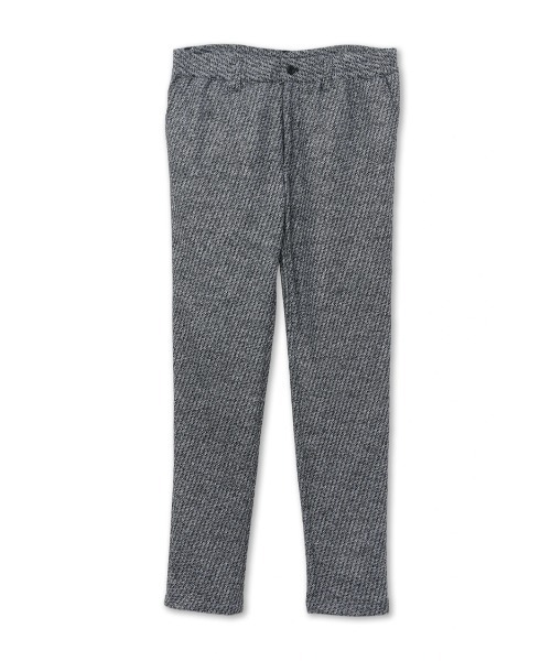HIGH STREET(ハイストリート)の「HIGH STREET∴メランジカルゼジャージイージーパンツ(スラックス・メンズ・ネイビー/グレー・LL/L/M/S)」の11枚目の写真