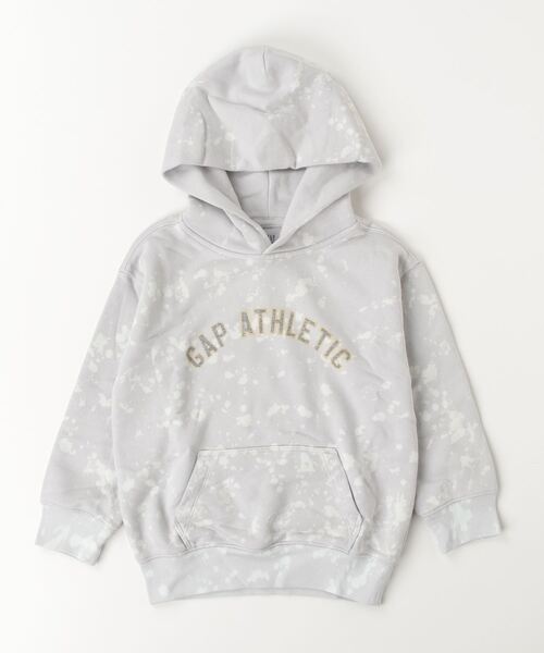 GAP(ギャップ)の「ヴィンテージソフト GAPロゴパーカー (キッズ)(パーカー・キッズ・グリーン/コーラル/グレー・120cm/130cm/110cm/160cm/150cm/140cm)」の7枚目の写真