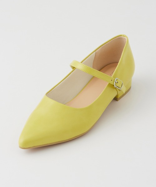 Honeys（ハニーズ）の「ベルト付ポインテッドパンプス（パンプス・レディース・イエロー/ブラック/ブラック系その他/シルバー・23.0/23.5/24.0/22.5/24.5）」の20枚目の写真