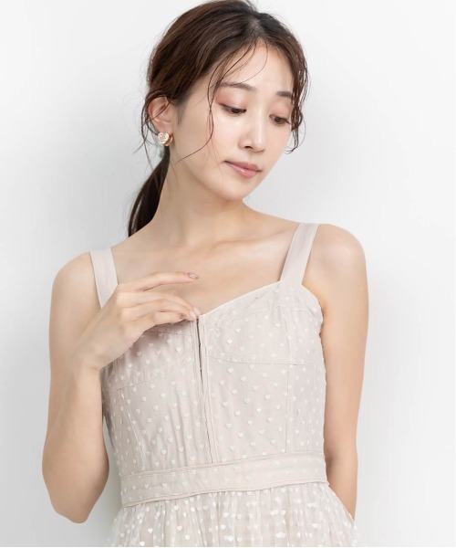 RANDA ハートチュールロングワンピース S HEART COLLECTION】ハートチュールロングワンピースRANDA公式サイト