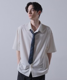 CLEL（クレイル）の「【CLEL】Wool Silk Jacquard Narrow Tie / ウールシルクジャガードナロータイ（ネクタイ）」