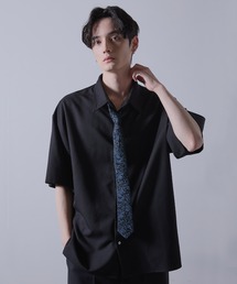 CLEL（クレイル）の「【CLEL】Wool Silk Jacquard Narrow Tie / ウールシルクジャガードナロータイ（ネクタイ）」