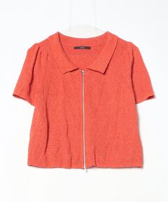 UNISEX》Mourine Brushed Kid Mohair V-Neck Knit Cardigan/ムリ