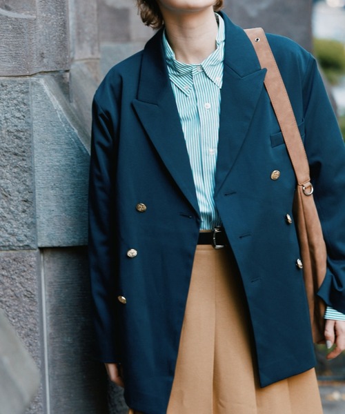 GEVACO】GEVACOダブルブレストジャケット（テーラードジャケット