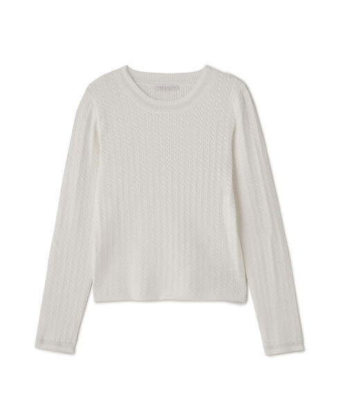 PROPORTION BODY DRESSING(プロポーションボディドレッシング)の「ポイントシアーニット / 1215170209(ニット/セーター・レディース・ホワイト/ライトグリーン/グレー/ネイビー・SMALL/MEDIUM)」の15枚目の写真