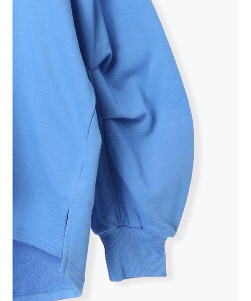 Samansa Mos2（サマンサ モスモス）の「袖タックスキッパーフーディー（Tシャツ/カットソー・レディース・チャコールグレー/オフホワイト/ブルー/イエロー・F）」の18枚目の写真