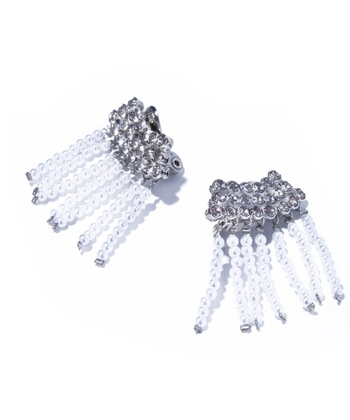 IRIS47(イリスフォーセブン)の「【IRIS 47】palace pearl earring/パレス パール イヤリング(イヤリング・レディース・シルバー・FREE)」の3枚目の写真