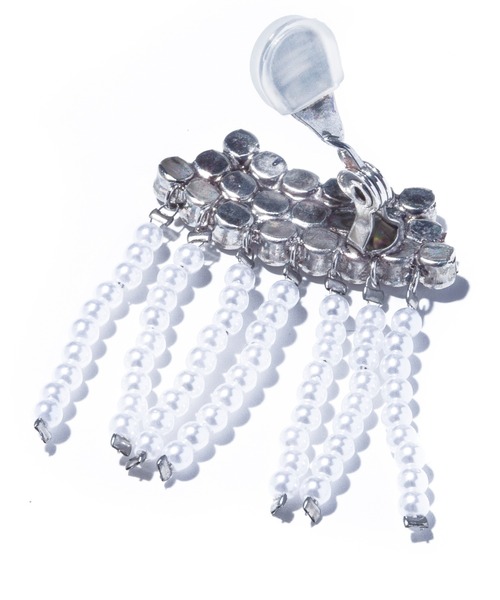 IRIS47(イリスフォーセブン)の「【IRIS 47】palace pearl earring/パレス パール イヤリング(イヤリング・レディース・シルバー・FREE)」の4枚目の写真