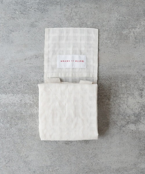 bulle de savon（ビュルデサボン）の「△ロゴトートバッグ（トートバッグ・レディース・キナリ/レッド/その他/ホワイト系その他・FREE）」の13枚目の写真