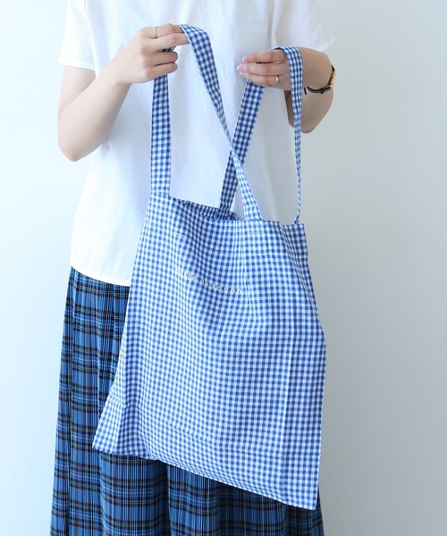 bulle de savon（ビュルデサボン）の「△ロゴトートバッグ（トートバッグ・レディース・キナリ/レッド/その他/ホワイト系その他・FREE）」の22枚目の写真