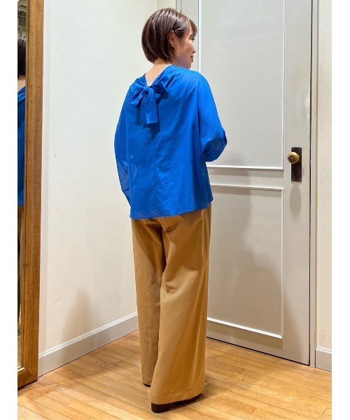コットンリネンツイルワイドパンツ（その他パンツ）｜LOISIR