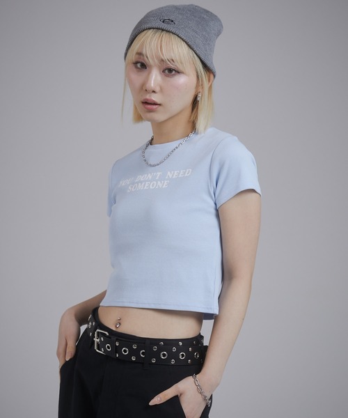 ENVYM（アンビー）の「ワンポイントロゴビーニー（ニットキャップ/ビーニー・レディース・グレー/ブラック・FREE）」の12枚目の写真