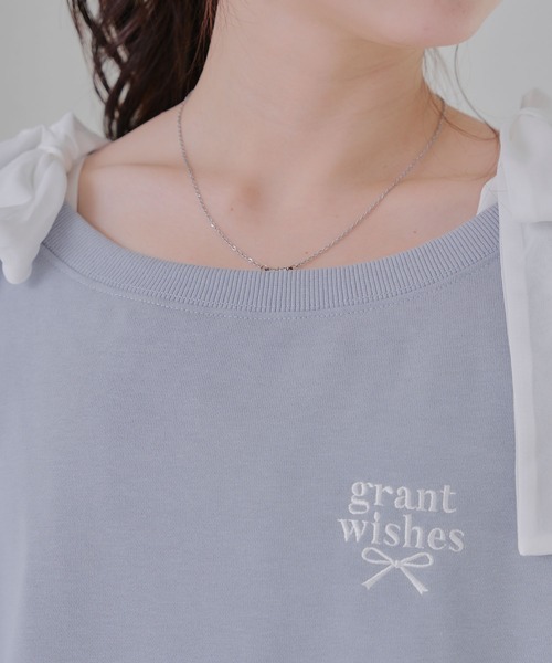 Another Branch olive des olive（アナザーブランチオリーブデオリーブ）の「【春の新作】２ＷＡＹスウェットミニワンピース（ワンピース・レディース・オートミール/チャコールグレー/サックスブルー・FREE）」の21枚目の写真