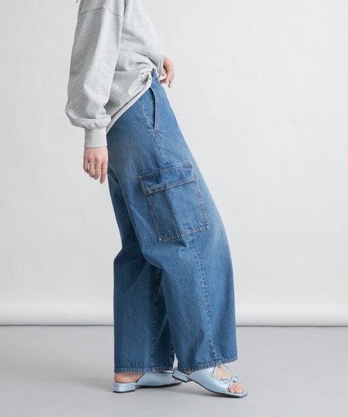 kbf デニムパンツ KBF ジーンズ デニム デニムパンツ 「一部WEB限定カラー」「3