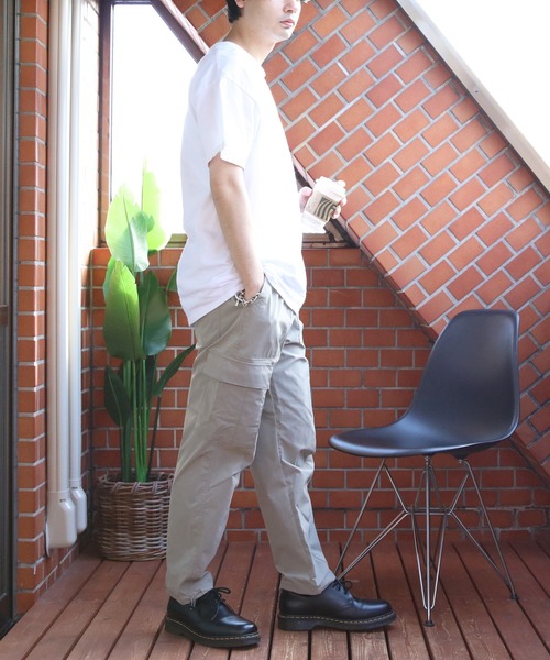 8(eight)(エイト)の「ポリ撥水ベイカーカーゴパンツ(カーゴパンツ・メンズ・カーキ/ライトベージュ/ブラック/モカ・MEDIUM/X-LARGE/LARGE)」の8枚目の写真