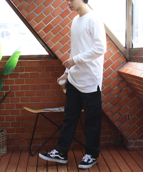 8(eight)(エイト)の「ポリ撥水ベイカーカーゴパンツ(カーゴパンツ・メンズ・カーキ/ライトベージュ/ブラック/モカ・MEDIUM/X-LARGE/LARGE)」の12枚目の写真