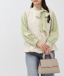 TRUDEA（トルディア）の「パールボタンジャガードベスト（ベスト）」