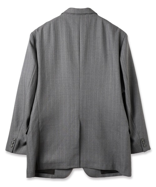 Jieda(ジエダ)の「WOOL TAILORED JACKET(テーラードジャケット・メンズ・ブラック/グレー・1/2)」の12枚目の写真