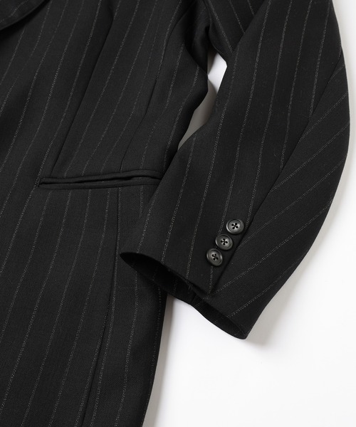 Jieda(ジエダ)の「WOOL TAILORED JACKET(テーラードジャケット・メンズ・ブラック/グレー・1/2)」の20枚目の写真