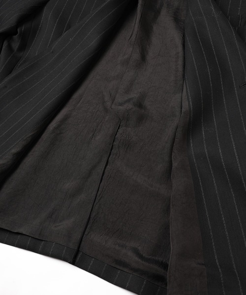 Jieda(ジエダ)の「WOOL TAILORED JACKET(テーラードジャケット・メンズ・ブラック/グレー・1/2)」の21枚目の写真