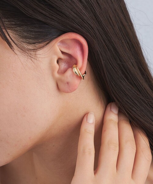 green label relaxing（グリーンレーベルリラクシング）の「2点セット イヤーカフ / イヤカフ（イヤーカフ・レディース・ゴールド/シルバー・FREE）」の4枚目の写真