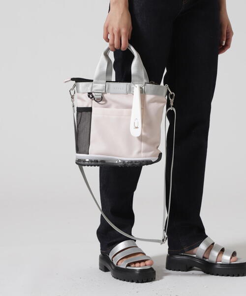 OKERU(オケル)の「OKERU/オケル/ラウンドバッグ TYPE-P(トートバッグ・メンズ・ブラック/グレー系その他3・F)」の5枚目の写真