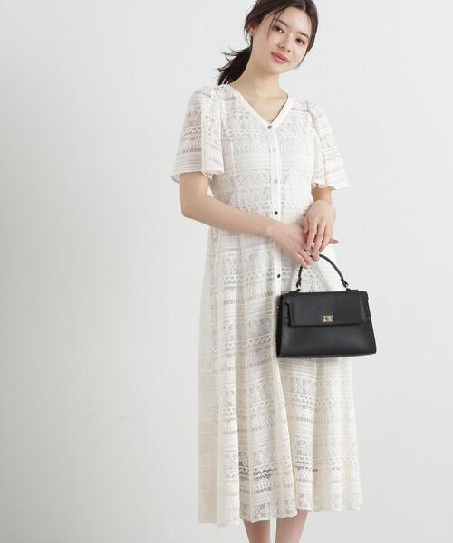 PROPORTION BODY DRESSING(プロポーションボディドレッシング)の「2wayレースワンピース / 1215140401(ワンピース・レディース・ピンク/イエロー/オフホワイト・MEDIUM/SMALL)」の5枚目の写真
