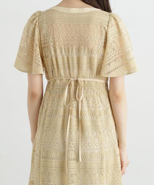 PROPORTION BODY DRESSING(プロポーションボディドレッシング)の「2wayレースワンピース / 1215140401(ワンピース・レディース・ピンク/イエロー/オフホワイト・MEDIUM/SMALL)」の19枚目の写真