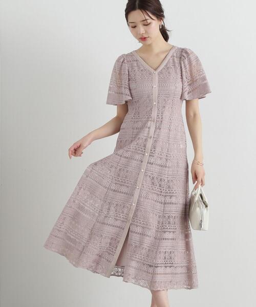 PROPORTION BODY DRESSING(プロポーションボディドレッシング)の「2wayレースワンピース / 1215140401(ワンピース・レディース・ピンク/イエロー/オフホワイト・MEDIUM/SMALL)」の10枚目の写真