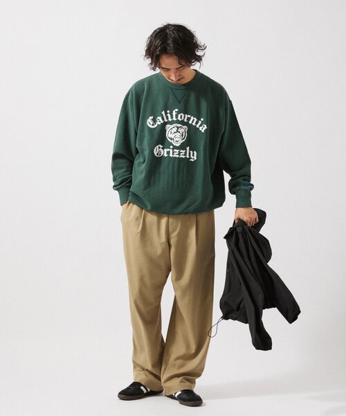 Russell Athletic(ラッセルアスレティック)の「RUSSELL ATHLETIC / ラッセル アスレティック 別注 プリントスウェット(スウェット・メンズ・ブラック系その他/イエロー系その他/ワイン/グリーン系その他/ダークブルー・MEDIUM/LARGE)」の11枚目の写真