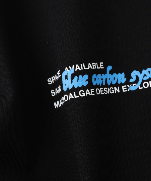 JOURNAL STANDARD（ジャーナルスタンダード）の「SPACE AVAILABLE BLUE CARBON MAPPING LONG（Tシャツ/カットソー・メンズ・ブラック・LARGE）」の3枚目の写真