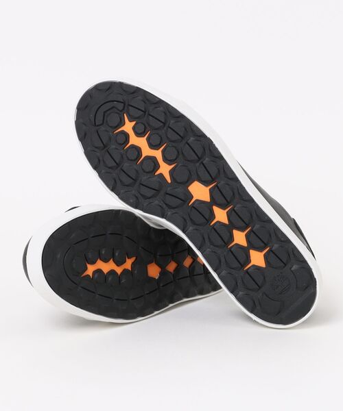 Timberland（ティンバーランド）の「Timberland ティンバーランド EMERSON STREET LOW LACE SNEAKER【本革】メンズレザースニーカー(エマソンストリートロー)（スニーカー・メンズ・ホワイト/ブラック・25.0cm/25.5cm/26.0cm/26.5cm/27.0cm/27.5cm/28.0cm）」の4枚目の写真