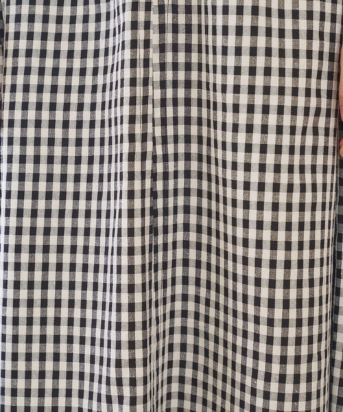 REMOON（リムーン）の「ギャザーキャミワンピース（ワンピース・レディース・チェック/ナチュラル・FREE）」の21枚目の写真