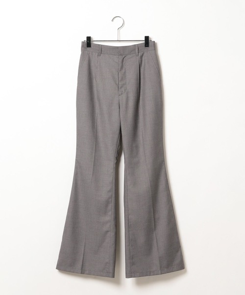 PAGEBOY（ページボーイ）の「フレアスラックスパンツ（スラックス・レディース・ブラック/グレー・FREE）」の22枚目の写真