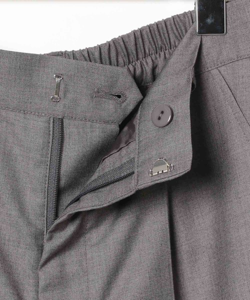 PAGEBOY（ページボーイ）の「フレアスラックスパンツ（スラックス・レディース・ブラック/グレー・FREE）」の13枚目の写真