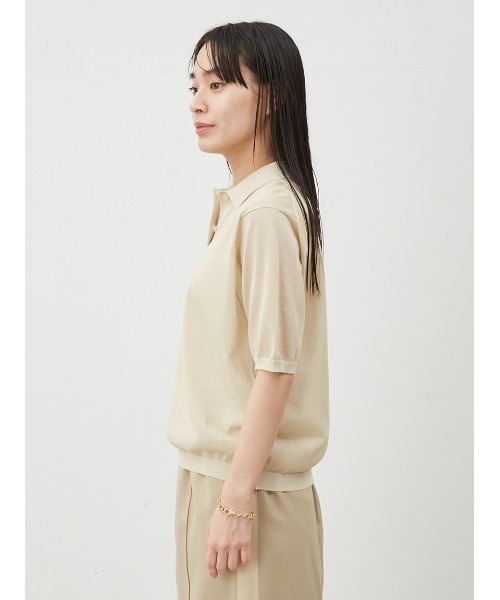 定番のお歳暮 ウォッシャブル】シアーポロニット（ニット/セーター）｜Mila トップス