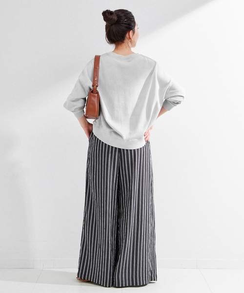 B.C STOCK（ベーセーストック）の「アソートカラーロゴスウェット（スウェット・レディース・イエロー/ネイビー/レッド/チャコールグレー・FREE）」の9枚目の写真