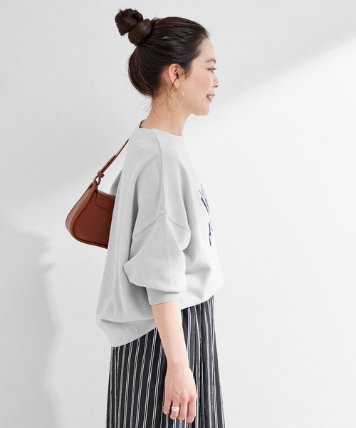 B.C STOCK（ベーセーストック）の「アソートカラーロゴスウェット（スウェット・レディース・イエロー/ネイビー/レッド/チャコールグレー・FREE）」の11枚目の写真