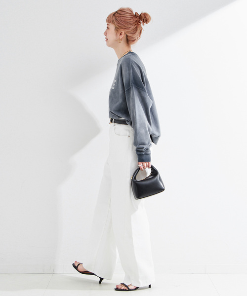 B.C STOCK（ベーセーストック）の「アソートカラーロゴスウェット（スウェット・レディース・イエロー/ネイビー/レッド/チャコールグレー・FREE）」の15枚目の写真