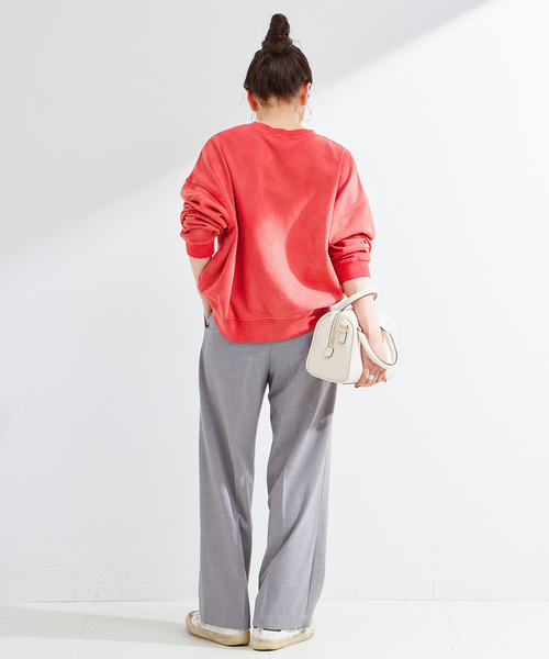 B.C STOCK（ベーセーストック）の「アソートカラーロゴスウェット（スウェット・レディース・イエロー/ネイビー/レッド/チャコールグレー・FREE）」の22枚目の写真