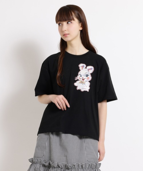MILK(ミルク)の「Easter Bunny Tシャツ(Tシャツ/カットソー・レディース・B/A/C/D・FREE)」の4枚目の写真