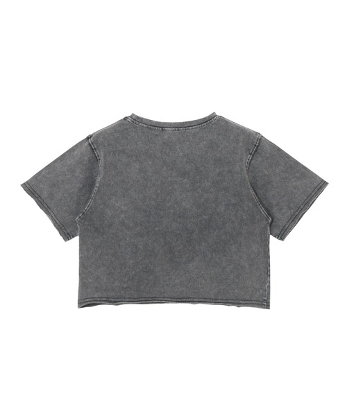 Freesia by andme(フリージアバイアンドミー)の「ヴィンテージ加工ロゴミニTシャツ(Tシャツ/カットソー・レディース・キナリ/ブルー/グレー・M)」の12枚目の写真